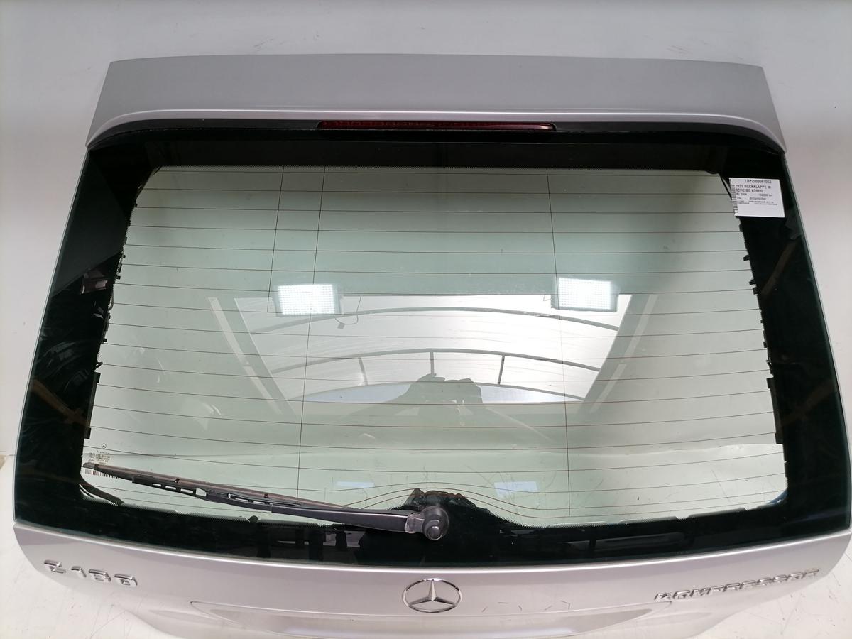 Mercedes T203 original Heckklappe mit Heckscheibe Kombi 744 Brillantsilber Bj.2004